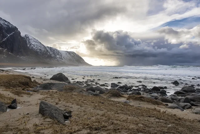 Tempest On The Beach, Eggum, Norway copy