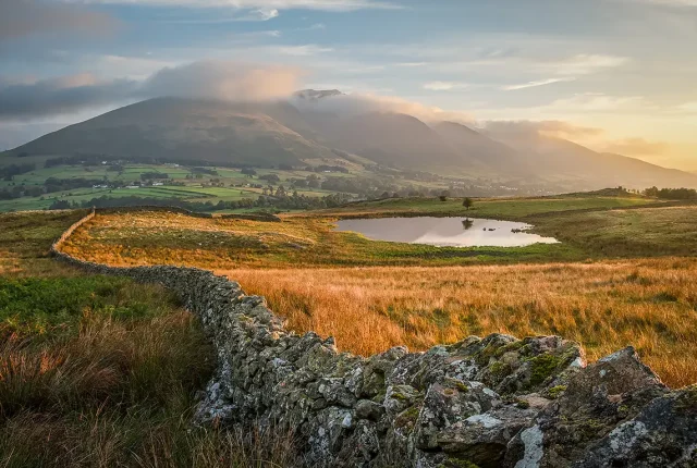 Tewet Tarn Dawn, Keswick, Cumbria, England