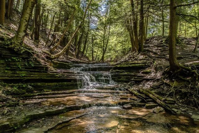 Thacher Falls, Voorheesville, NY, USA