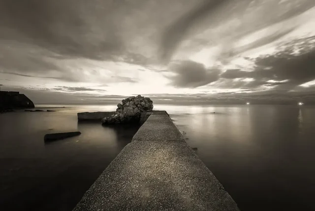 The Breath Of Silence, Quercianella, Livorno, Tuscany, Italy