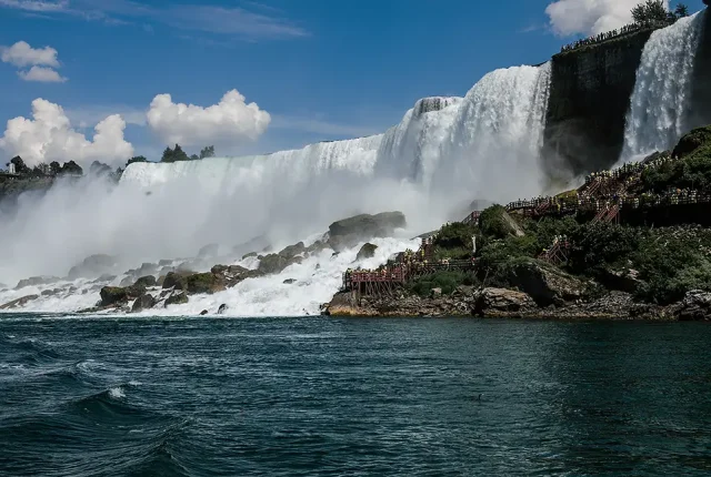 The breath of water, niagara falls, ny, usa