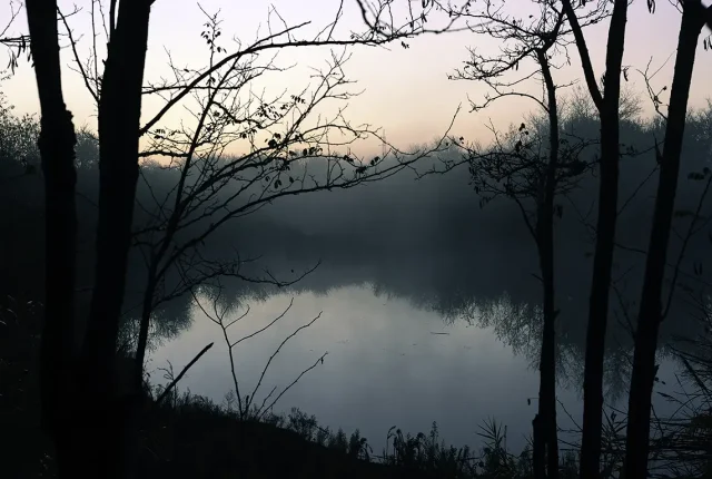 The Collatina Road Pond, East Side Suburbs, Rome, Italy