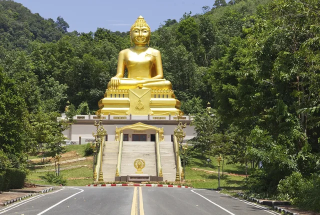 The Golden Buddha, Nakhon Si Thammarat, Thailand