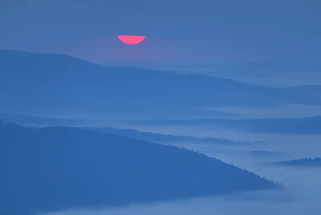 The Half Born Light, Bieszczady Mountains, Poland
