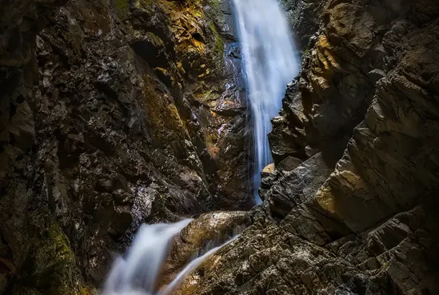 The hidden jewel, zapata falls, colorado, usa