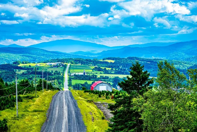 The Inviting Valley, St Venant De Paquette, Quebec, Canada copy