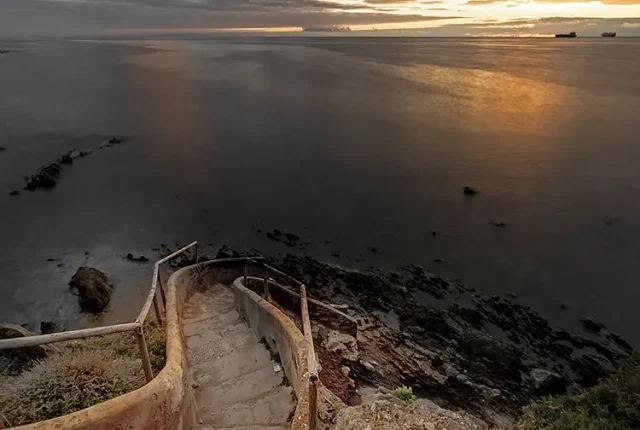 The Ladder, Quercianella, Livorno, Tuscany, Italy