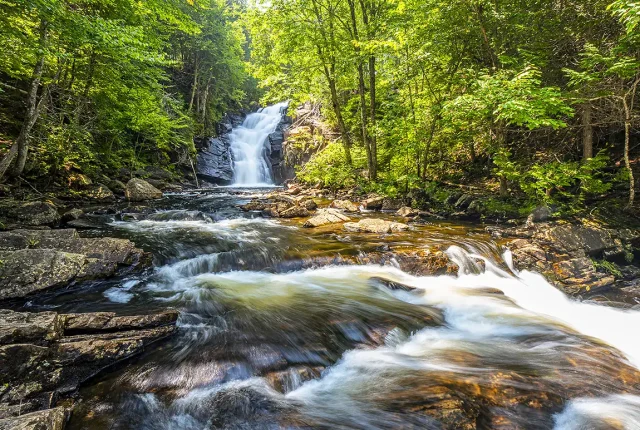 The swaggin river, st come, quebec, canada