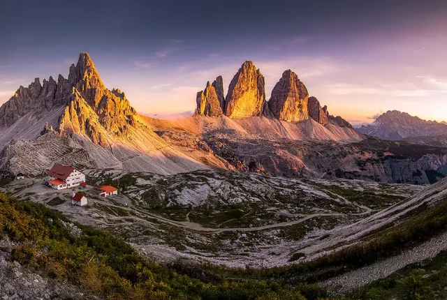 Tre Cime di Lavaredo, Dolomites, Italy