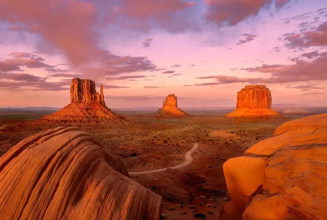 Tribal Sunset, Monument Valley, Arizona, USA