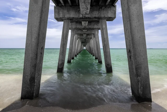 Under The Pier, Venice Beach, Florida, USA copy