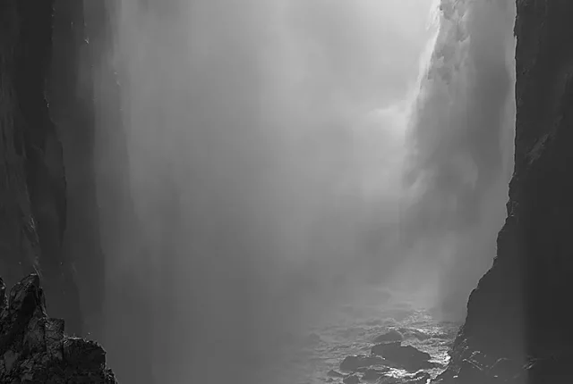 Victoria falls sunset, zimbabwe and zambia