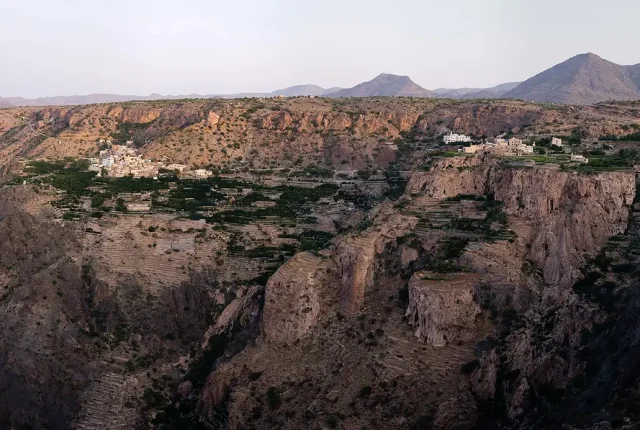 Villages And Terraces, Jebel Akhdar, Oman