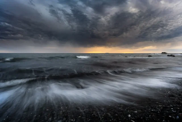 When The Sea Meets The Clouds, Etruscan Coast, Livorno, Tuscany