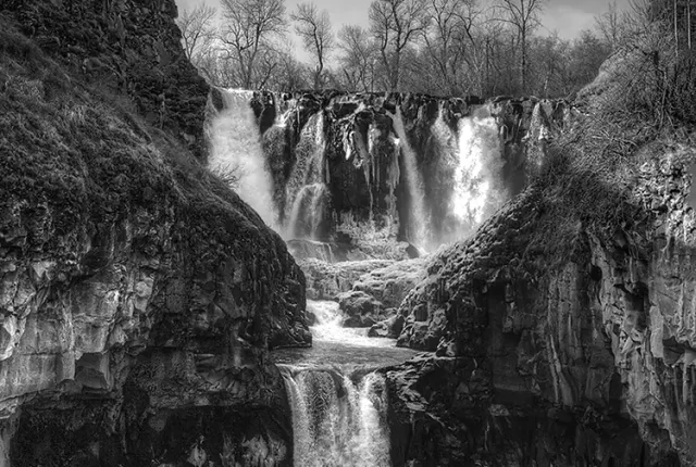 White river falls, tygh valley, oregon, usa