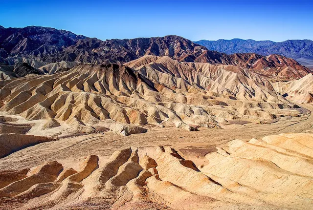 Zabriskie Point, Death Valley National Park, California, USA