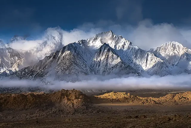 Zones Of Light, Eastern Sierra, Lone Pine, California, USA